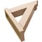 Ekena Millwork 8-in W x 30-in D x 36-in H Trad  Rough Cedar Woodgrain TimberThane Outlooker, Primed Tan OUTUR080X30X36TRA04RCPR - alternate 4